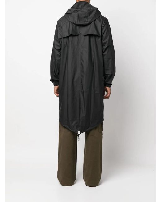 Rains Black Coats And Coats