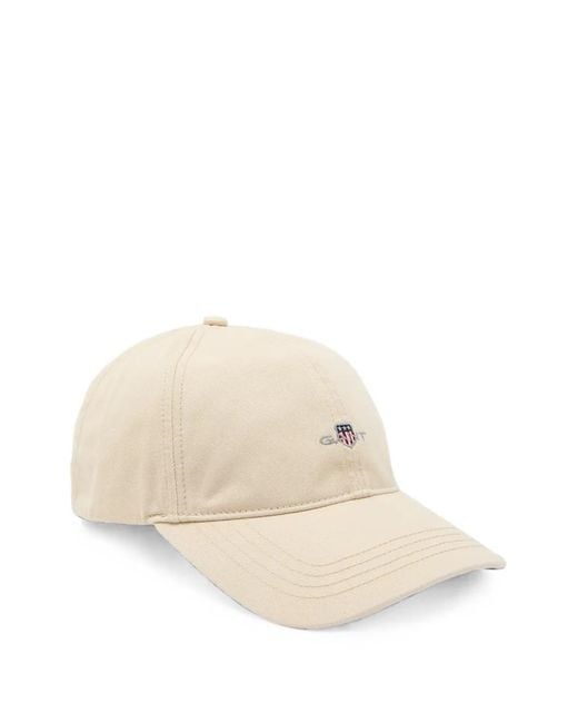 Gant White Logo-Embroidered Baseball Cap for men