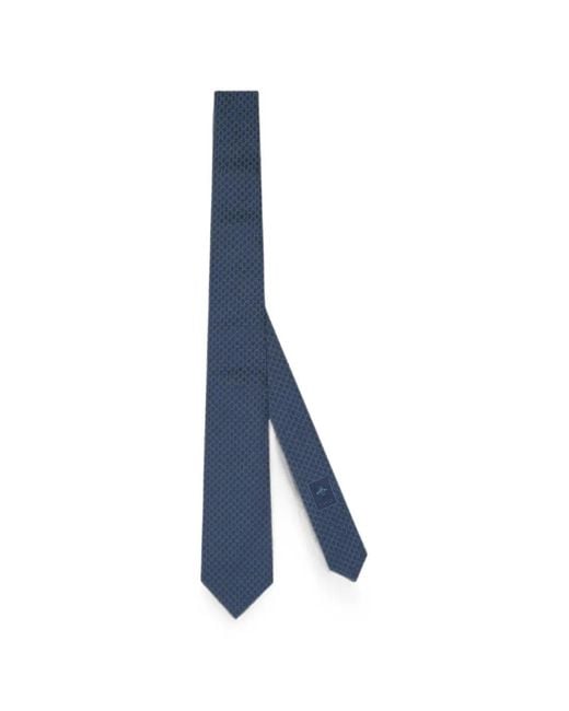 Gucci Blue Gg Supreme Tie for men