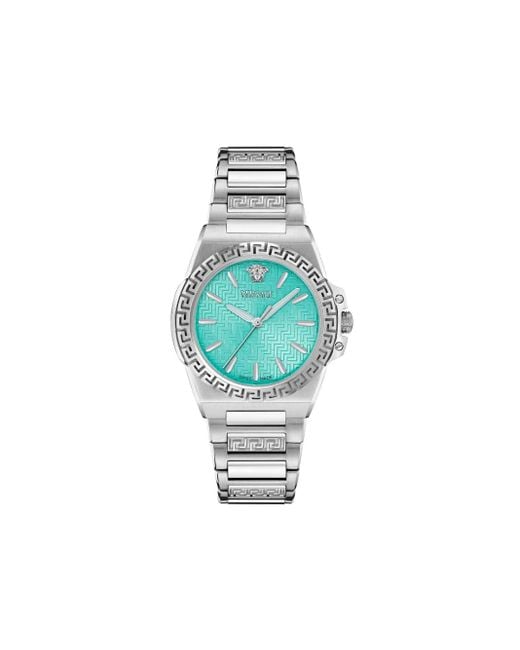 Versace グレカ リアクション 36mm 腕時計 Blue