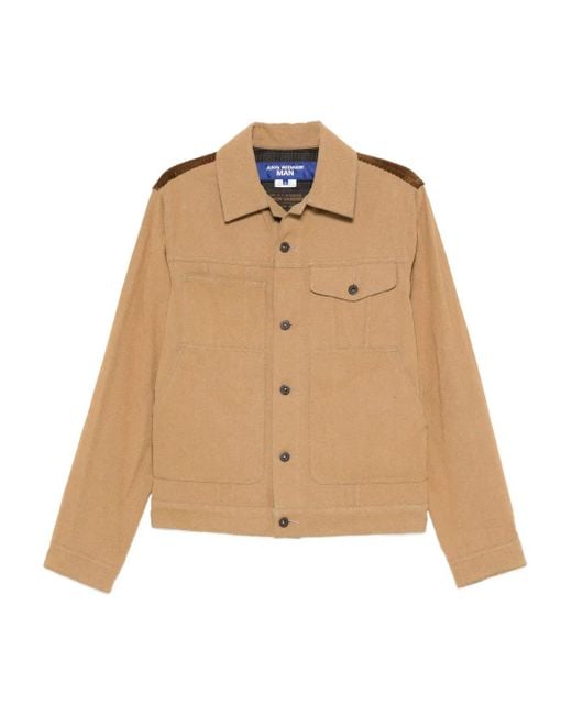 メンズ Junya Watanabe シャツジャケット Natural