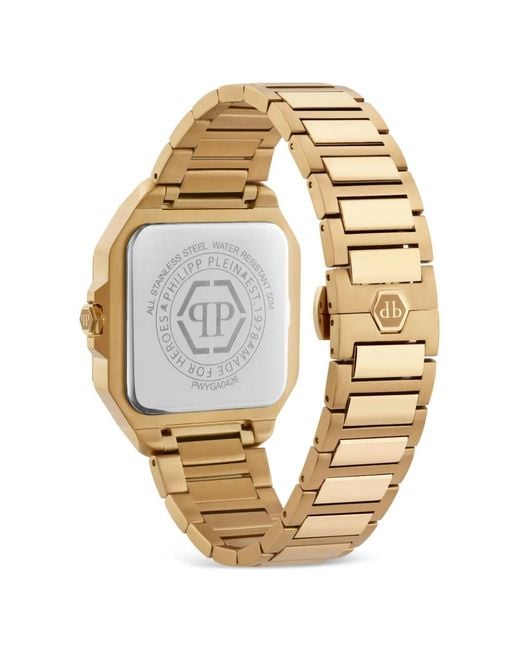 Philipp Plein Metallic Edge 42Mm Watch for men