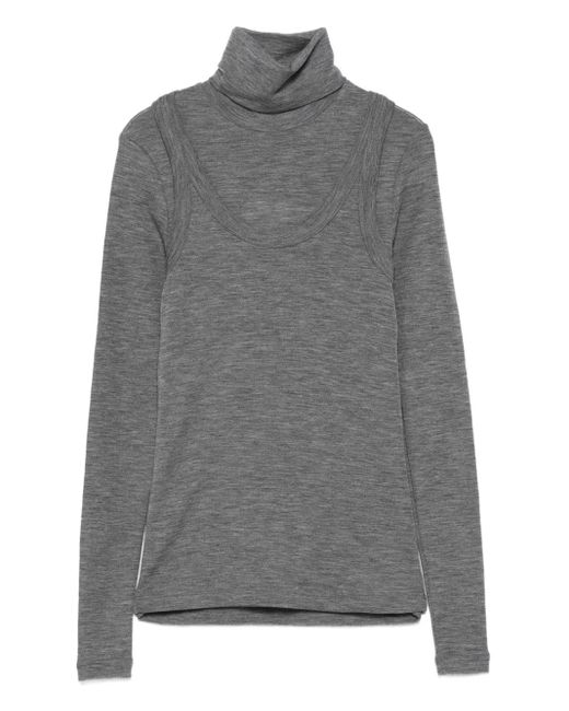 Rohe Gray Oberteil mit Rollkragen