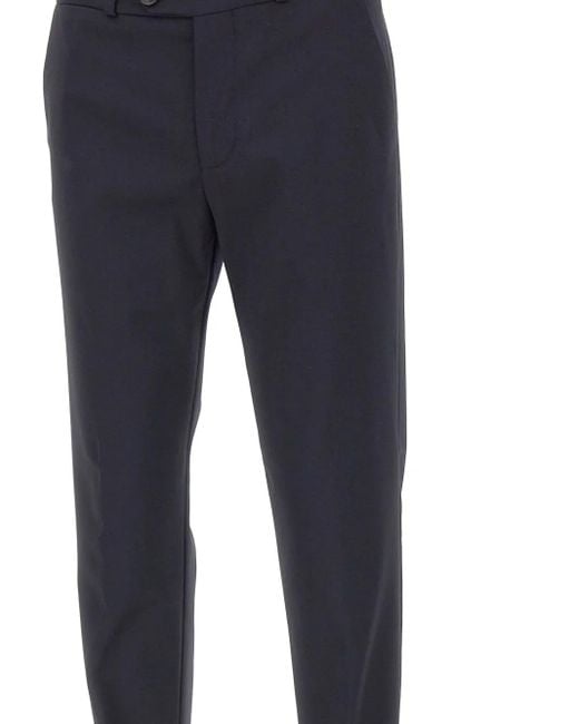 Pantaloni Con Applicazione di Rrd in Blue da Uomo