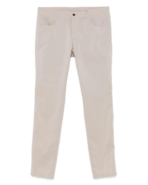 Corneliani Straight Broek in het Natural voor heren