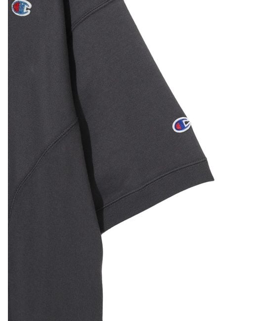 Undercover Gray Logo-Patch T-Shirt for men
