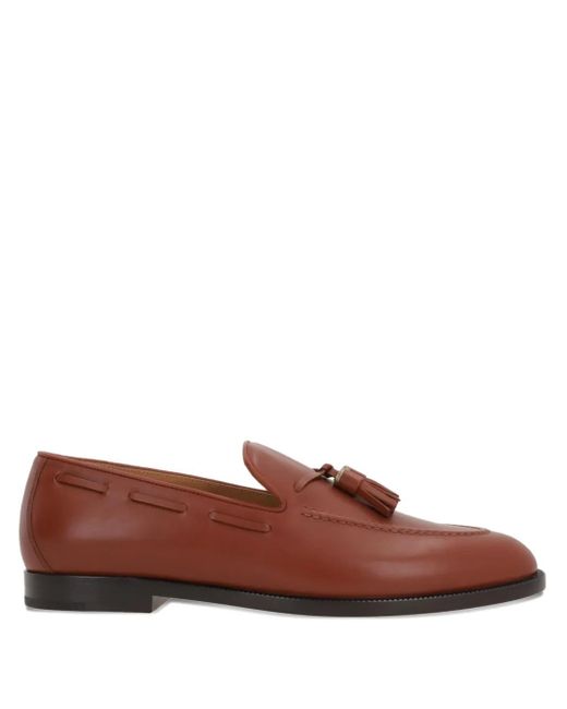 Loro Piana Brown Francis Walk Loafers
