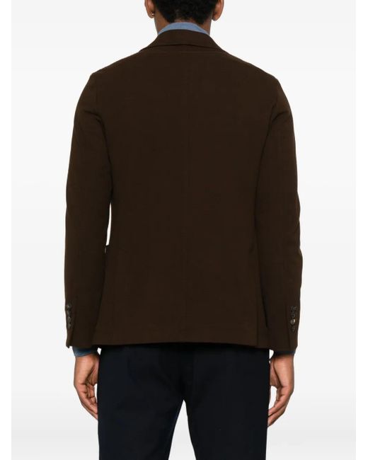 Circolo 1901 Black Button Patch-Pocket Jacket for men