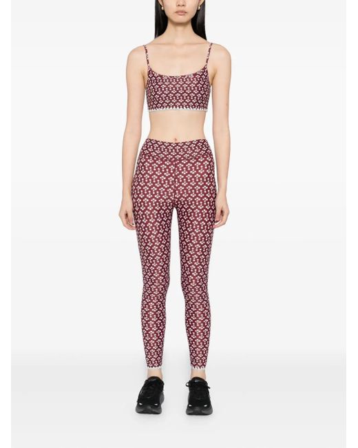 The Upside Red Firefly Leggings