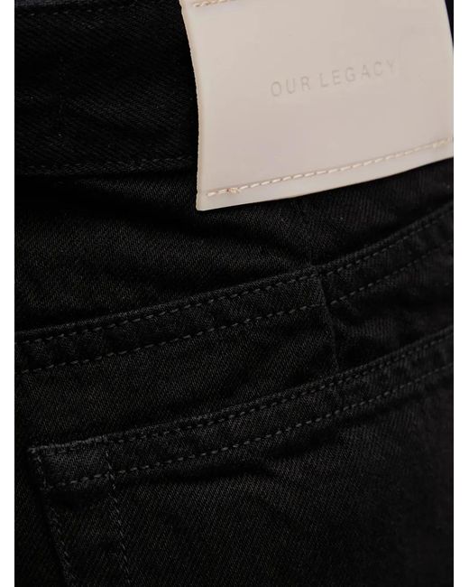 Our Legacy Black Treble Cut Jeans