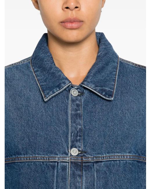 Kuro Blue Button-Up Jacket