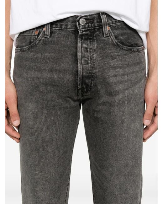 Vaqueros 501 con botones Levi's de hombre de color Gray