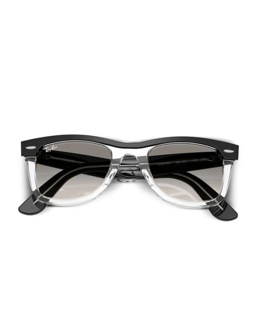 Ray-Ban Black Square-Frame Polished Sunglasses