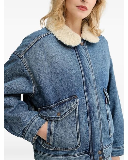 Levi's Blue Pocket Denim Jacket