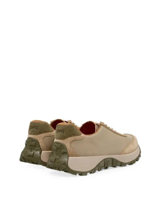 Camper Natural Drift Trail Leather Sneakers for men