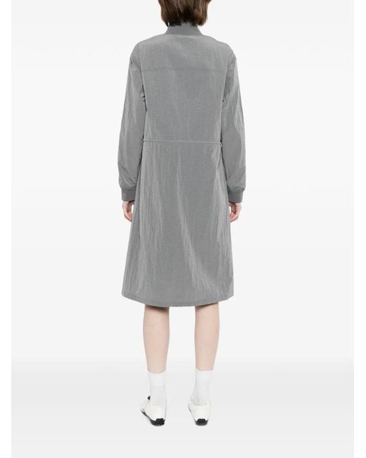 SPORT b. by agnès b. Gray Ribstop Zip Track Dress