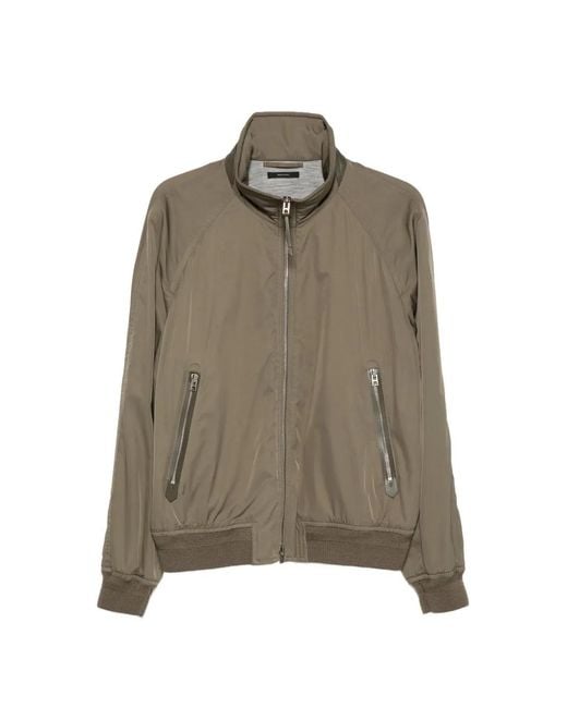 Tom Ford Gray Coats for men