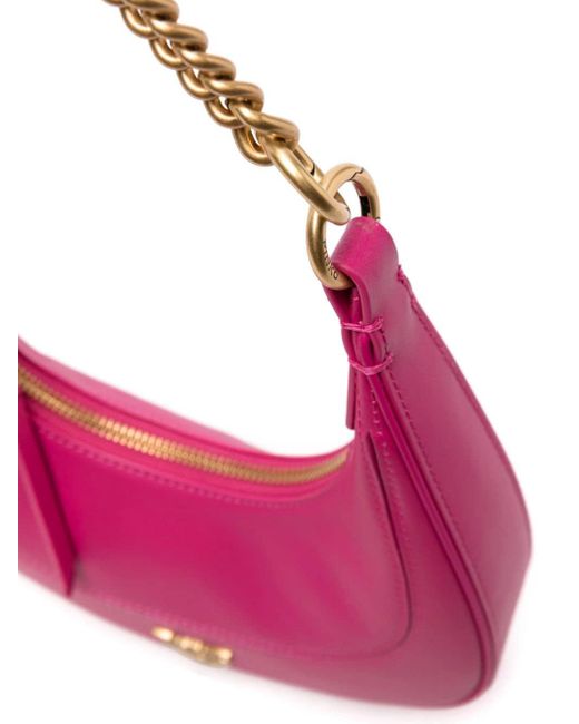 Pinko Pink Mini Brioche Shoulder Bag