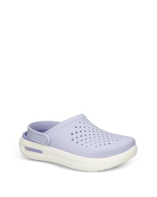 CROCSTM White Perforated Clogs