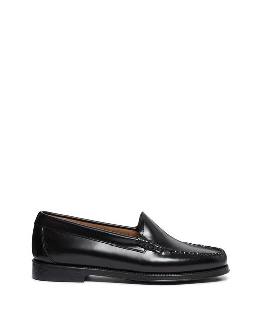 G.H.BASS Black Easy Weejuns Venetian Loafers