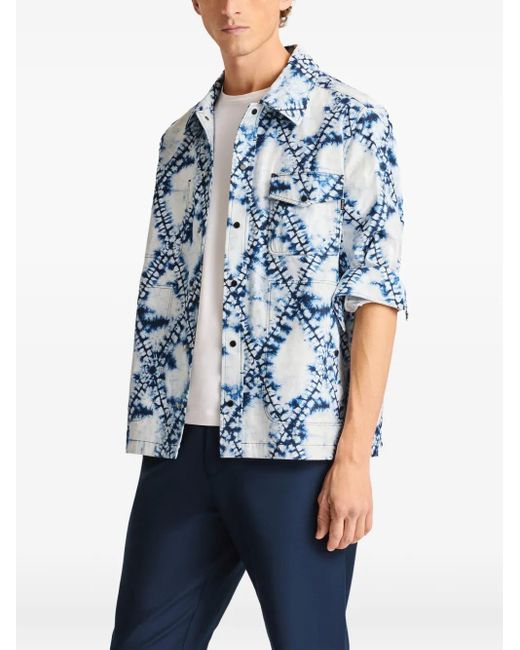 メンズ Fusalp Jaymeo Tie シャツジャケット Blue