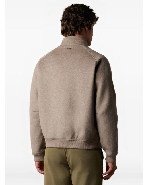 Brooks Brothers Brown Zip-Up Jacket for men
