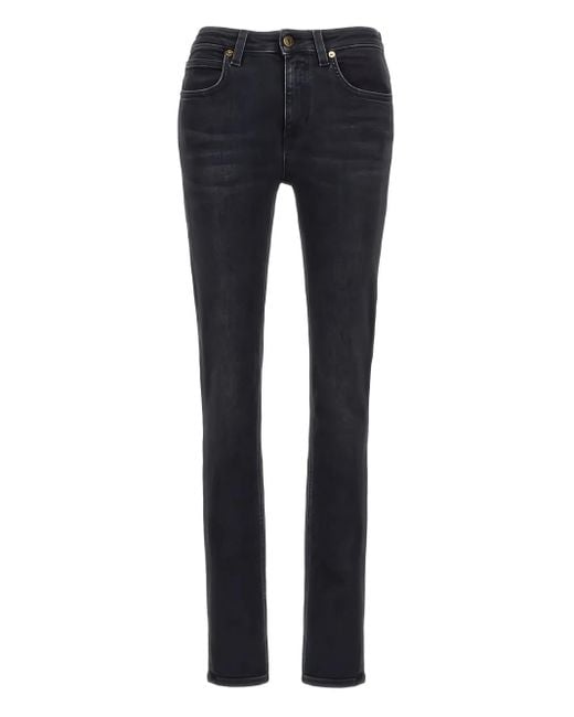Roberto Cavalli Blue Faded Skinny Jeans