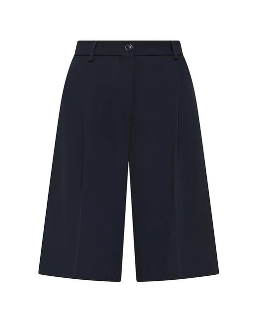 Cruna Geplooide Shorts in het Blue