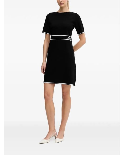 Joop! Black Kirla Short-Sleeve Mini Dress
