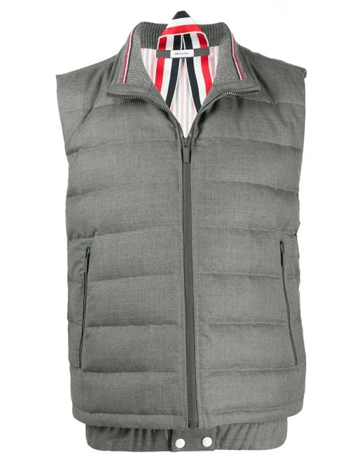 Thom Browne Gray Jackets Grey for men