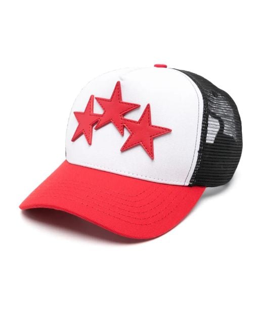 Amiri Pink Star-Patch Cap for men