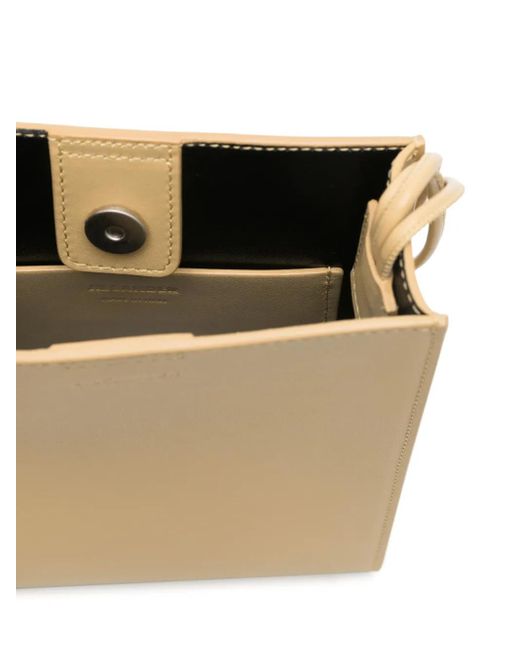 Jil Sander Natural Small Tangle Cross Body Bag