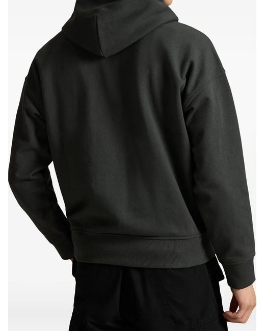 Polo Ralph Lauren Black Long-Sleeve Hoodie for men