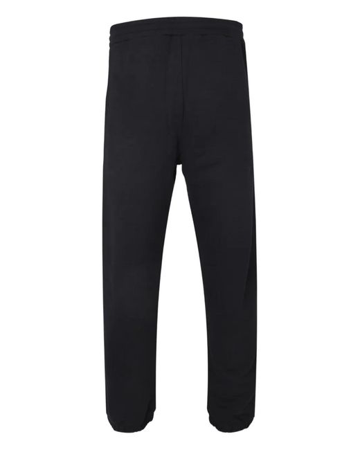 MSGM Blue Fleece Tranck Pants for men