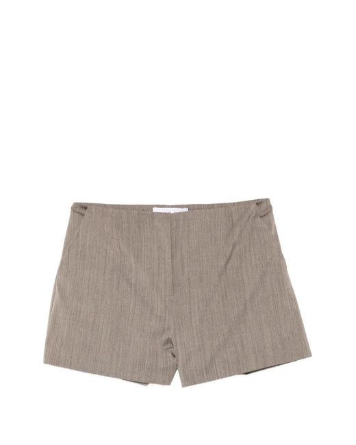 IRO Gestreepte Shorts in het Gray