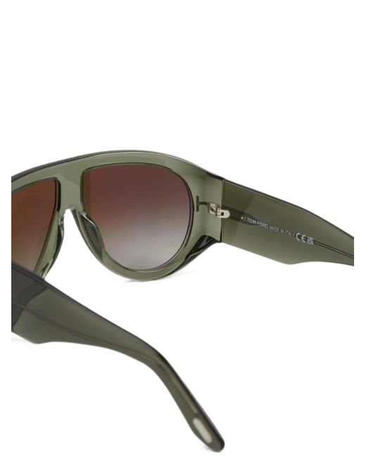 Tom Ford Gray Bronson Sunglasses