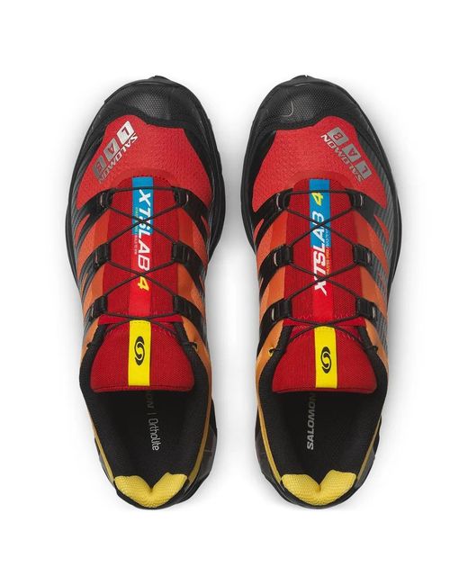 Salomon Black Xt-4 Og Round-Toe Sneakers