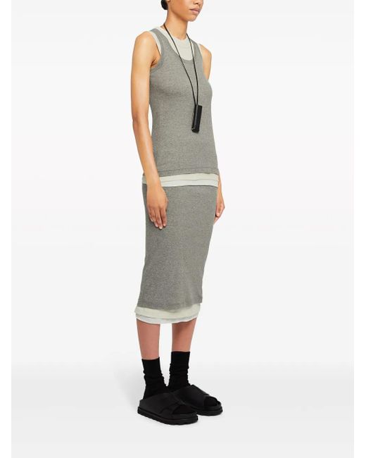 Jil Sander Gray Skirts