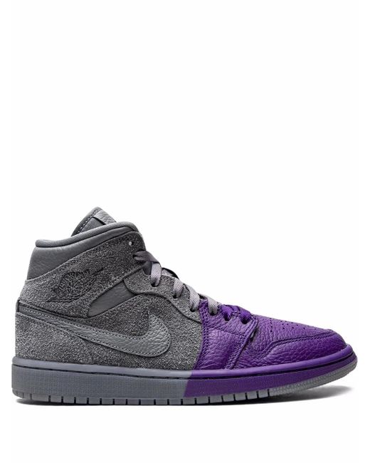 Nike Purple X Sheila Rashid Air 1 Mid "Unite" Sneakers