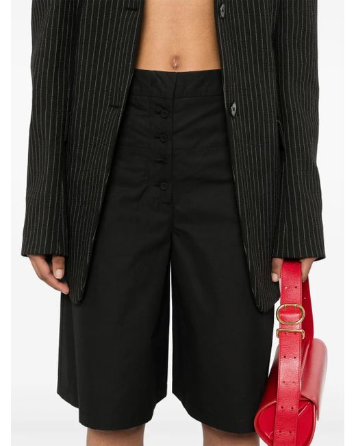 Jil Sander Black Shorts