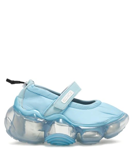 grounds Blue Moopie Padded Sneakers