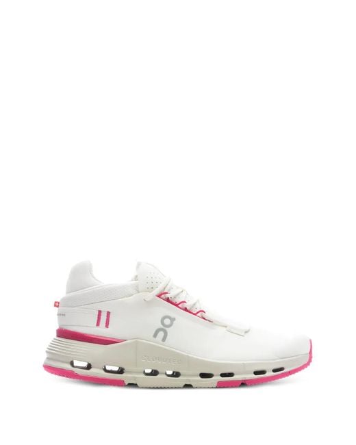 On Shoes White Cloudnova 2 Sneakers for men