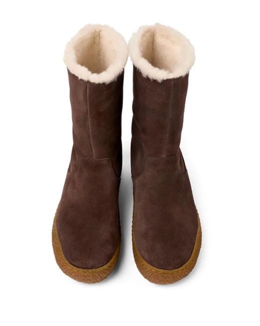 Camper Brown Peu Terreno Wildlederstiefel