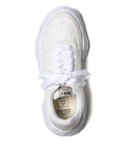 Maison Mihara Yasuhiro White Wayne Og Sole Sneakers for men