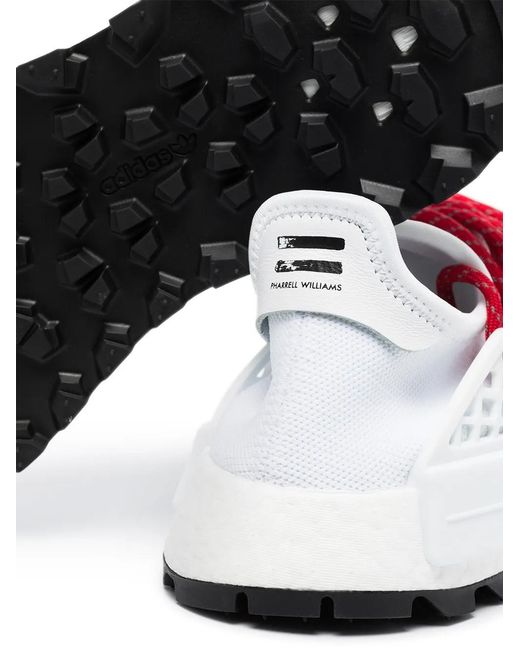 Adidas White X Pharrell Williams Human Made Sneakers