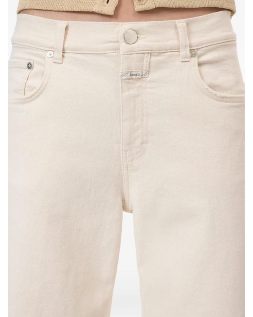Closed White Jayla Frayed Jeans