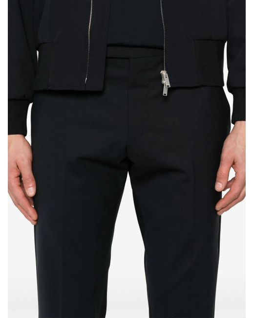 PT Torino Blue Tailored Trousers for men