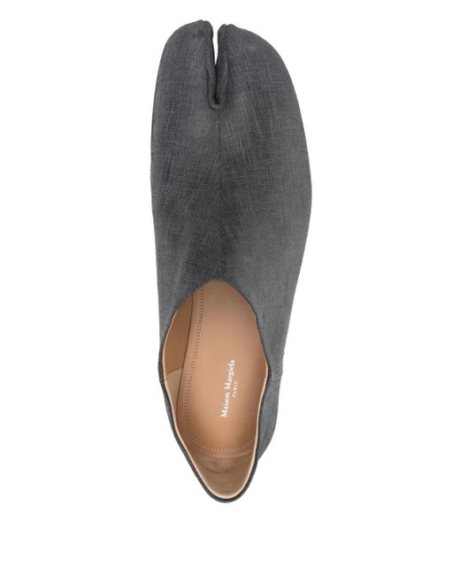 Maison Margiela Gray Leather Loafers for men