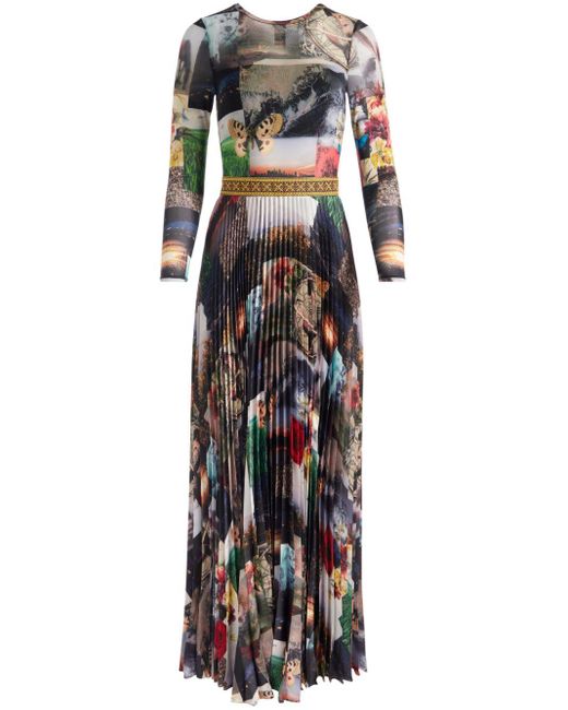 Alice + Olivia Black Ivey Maxi Dress