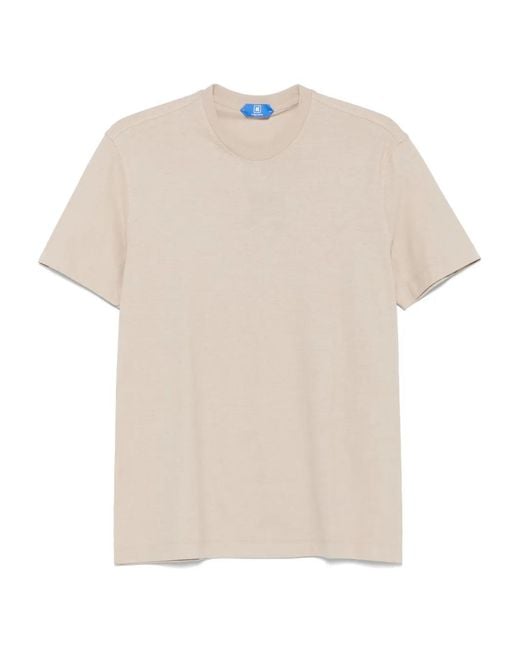 KIRED White Cotton T-Shirt for men